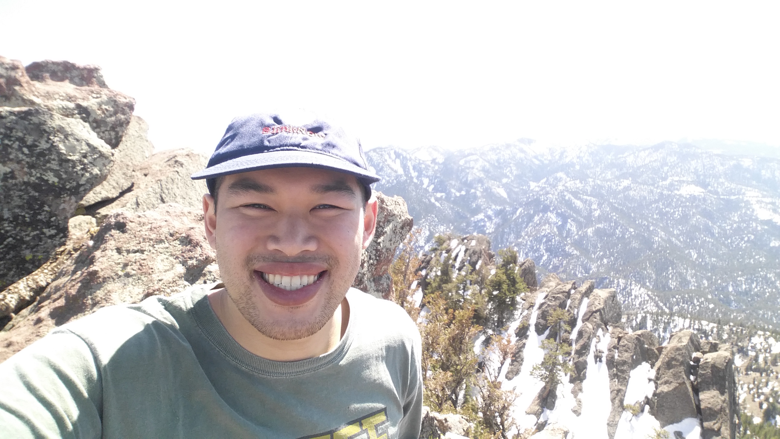 Ben Lee at South Boulder Peak