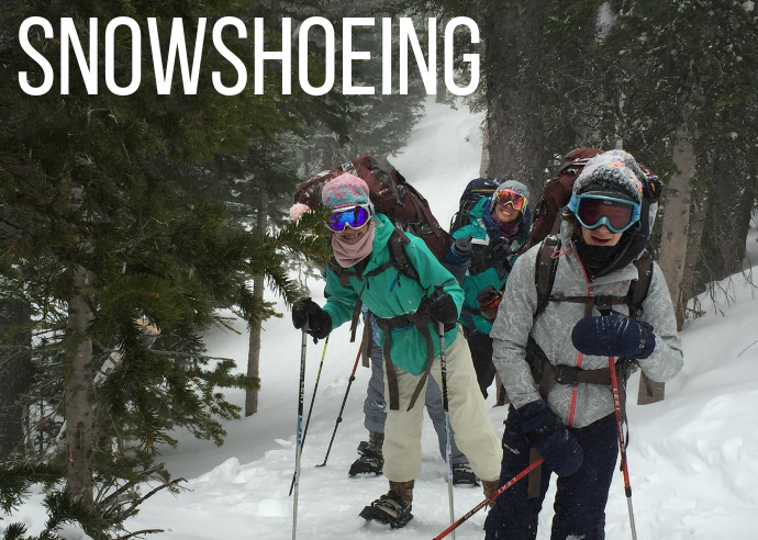 Snowshoeing